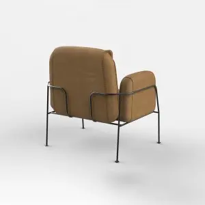 Koch Sofa Set in PU Leather Upholstered Seating in Set