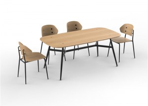 The Dining Table 4 Seater Is Simple And Modern