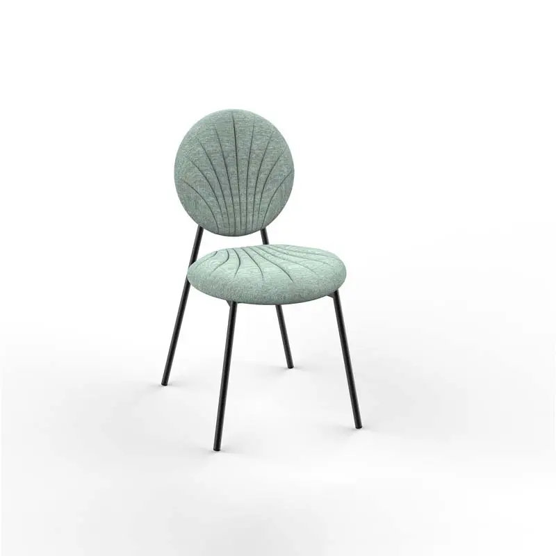 Cleo Dining Chair Modern Industrial Upholstered Chairs Suitable For Home, Bistro Coffee Shop (3)